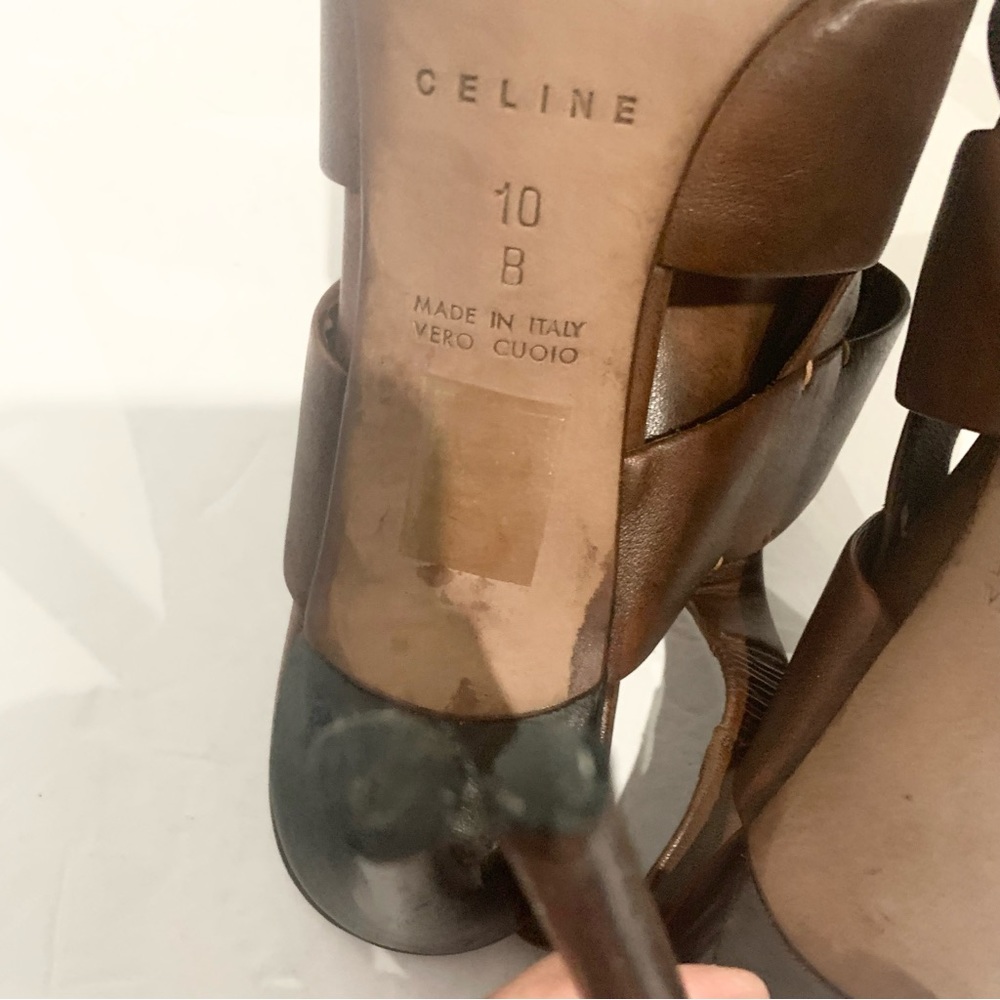 Authentic Vintage Celine Sandals - Picture 9 of 16
